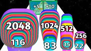 Smash Runner vs Sandwich Runner - New Update (ASMR, Max Level) Mobile Games 
