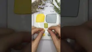 Color Mixing with Polymer Clay - Olive Yellow Color Palette