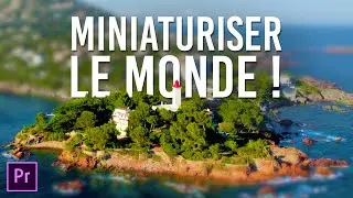 TRANSFORMER vos plans drone en MINIATURE ! Tutoriel Effet Tilt-Shift