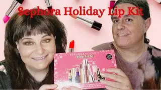 Trying Out The Sephora Holiday Lip Kit 2022 - Lip Swatches