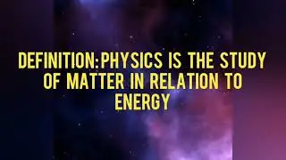 Introduction to physics for beginners