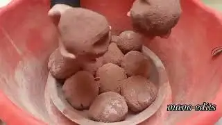 Asmr edits:Crunchy soft reddirt|dusty bombastic redballs crumble|compilation by Crazy Crumbling Asmr