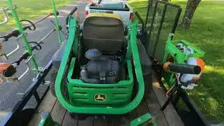 Satisfying mowing footage