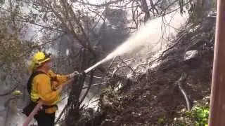 Fire in Arroyo Grande Village