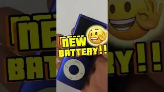 Как заменить аккумулятор в iPod nano 4-го поколения #ipod #apple #tech