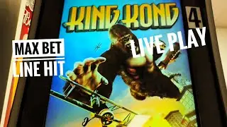 Max Bet King Kong Live Play! Fast Spin Line Hit for the win!