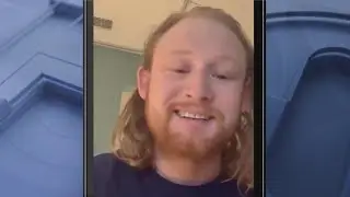 Indiana man found alive in wrecked truck posts video