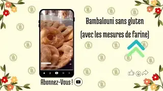 Bambalouni sans gluten (avec les mesures de farine)
