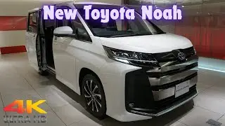 新型トヨタノアハイブリッド 2026年モデル - NEW 2026 TOYOTA NOAH Hybrid S-Z White - New Toyota Noah Hybrid 2026