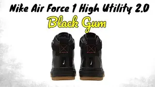 BLACK GUM Nike Air Force 1 High Utility 2.0
