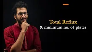 Total reflux in McCabe Theile method // MTO2 // Mod2