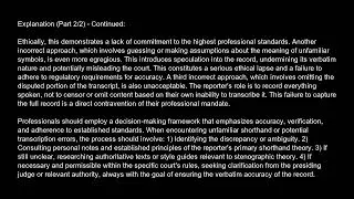Certified Broadcast Court Reporter Free Practice Test video