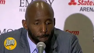 Has a coach ever looked as broken as Lloyd Pierce of the Hawks? | The Jump