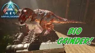 Ark Survival Ascended &mdash; The Island &mdash; The Bio Grinder! &mdash; Turning Extra Dinos into Resources! Epi60