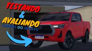 TESTANDO CARROS DO IBICATU | Toyota Hilux SRX 2022 | Ibicatu-SP | Roblox