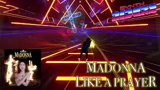 Synth Riders Custom Song - Like a Prayer by Madonna (mapped by DuckCurious, performed by Wirrel)