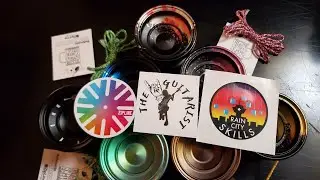 Rain City x Zipline Strings The Guitarist Yoyo Unboxing
