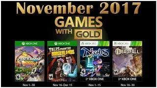 Games With Gold November 2017