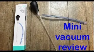 Imagitarium Mini Aquarium Gravel Vacuum Unbox/Review