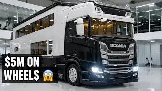 2️⃣ Inside the $5,000,000 2026 Scania 6×6 Double-Decker Motorhome | Ultimate Luxury RV