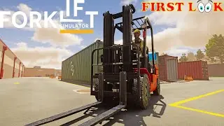 Forklift Simulator  FIRST LOOK