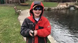 Gr8KidReviews - ZEBCO Micro followup at Cold Springs Trout Farm