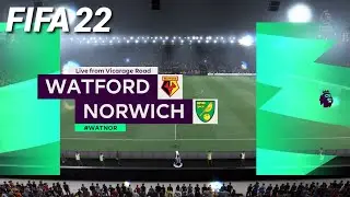 FIFA 22 - Watford vs Norwich City - Premier League | PS4