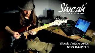 Guitar Review, Sound Test - Strat Sivcak Guitar, Fractal AXE FX - Peter Luha