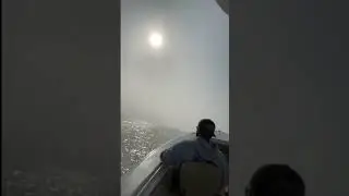 Driving boat into thick fog 😶&zwj;🌫️ 🛥️ #shorts #short #shortvideo #ocean #boat #beach #fog #fishing