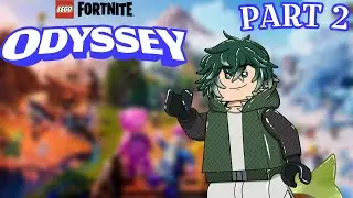 ON THE HUNT FOR DRAGONS | Part 2 | LEGO Fortnite Odyssey w/ Decadent_Dee & Kittanda