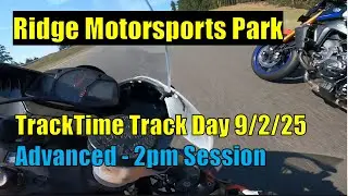 TrackTime Track Day @ The Ridge Motorsports Park - 9/2/25 Advanced 2pm Session