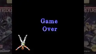 Journey from Darkness: Strider Returns - Game Over (Sega Genesis)