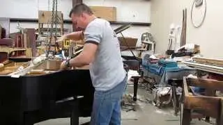 Piano Technology; Downbearing 1= Relación Cuerda-Puente-Arpa ( 1ra parte )