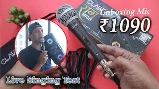 CLAW Raag MI58 Dynamic Microphone | Live Singing Test | Unboxing & Review