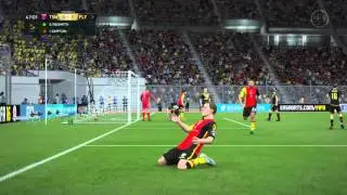 FIFA 16 funny own goal