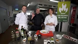 LOS FOGONES DEL REYNO Restaurante Castillo de Gorraiz - 13/01/2026 - Ensalada de cardo y avellanas