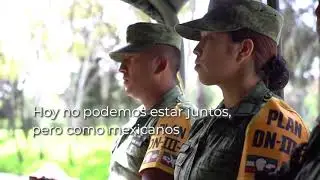 #EstamosUnidosMexicanos, #UnidosSomosLaGranFuerzaDeM&eacute;xico.