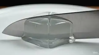 Perfect Jelly Cube Cut ASMR