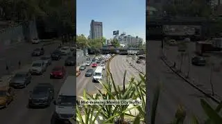 Mid-morning Mexico City traffic #timelapse #cdmx #traffic