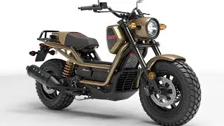 Honda Zoomer Big Iron Rage 2026 &mdash; Лучший американский уличный скутер с превосходным дизайном и мо...