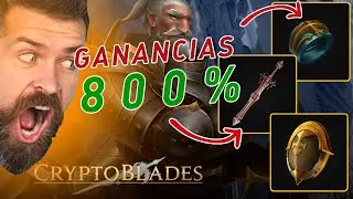 CRYPTOBLADES -  RENTABLE ? LANDS ? NO INVIERTAS !!!!!!!