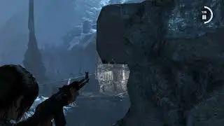 Rise of The TR, динамичное прохождение с военными действиями на базе в пещере гор у лагеря, часть-2*
