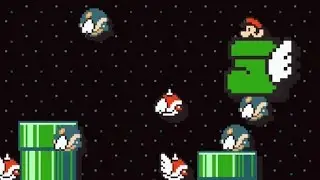 SUPER MARIO MAKER - Aves de Rabila, Gameplay de Fase por BRKsEDU!