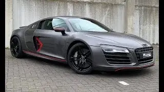 Wraptor - Audi R8 V10 Plus Custom Wrap! RS-71 Blackbird!