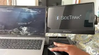 SideTrak New Swivel Attachable Portable Monitor for Laptop 12.5&rdquo; FHD IPS Rotating Dual Laptop Screen