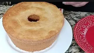 Bolo Simples de laranja 🍊 sem trigo, sem gl&uacute;ten e sem leite 😋