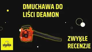 [340 zł] Dmuchawa do liści z funkcją odkurzacza - DEAMON