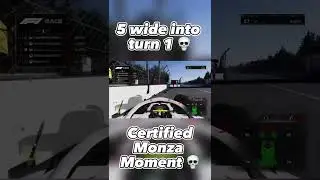 The most avarge Monza race start🤣 #f1game #funny #formula1 #motorsport