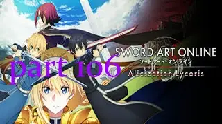 commander gunther sword art online alicization lycoris part 106
