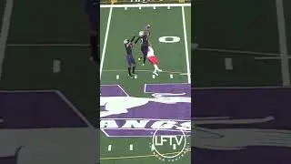 OSFL-U18 - London Jr. Mustangs - Chase Smith pass breakup #footballgame #osflfootball